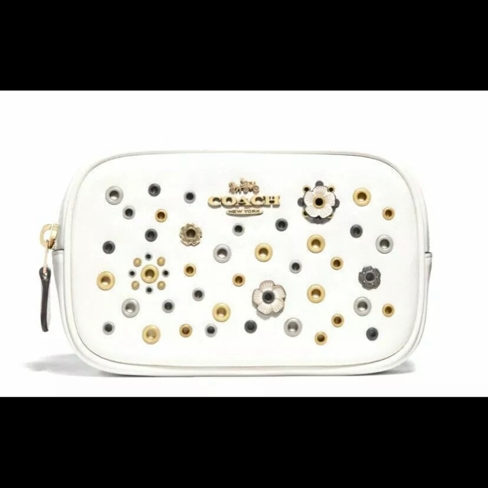 COACH 2 IN 1 BELT BAG WITH SCATTERED RIVETS WOMEN DESIGNER BELT BAG WITH TAGS